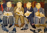 Lunch in the Garden 2002 Limited Edition Print by Beryl Cook - 0
