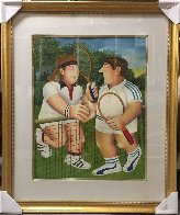 Tennis 1998 Limited Edition Print by Beryl Cook - 2