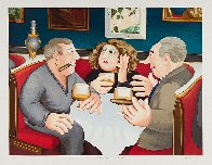Russian Tea Room 1986 Limited Edition Print by Beryl Cook - 1
