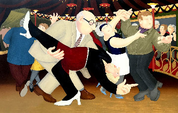 Tango Limited Edition Print - Beryl Cook Tango Limited Edition Print - Beryl Cook