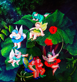 Fairy Dell Limited Edition Print - Beryl Cook Fairy Dell Limited Edition Print - Beryl Cook