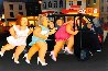 Girls in a Taxi Limited Edition Print by Beryl Cook - 0 Girls in a Taxi Limited Edition Print by Beryl Cook - 0