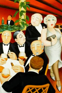 Baron Entertains AP Limited Edition Print - Beryl Cook Baron Entertains AP Limited Edition Print - Beryl Cook