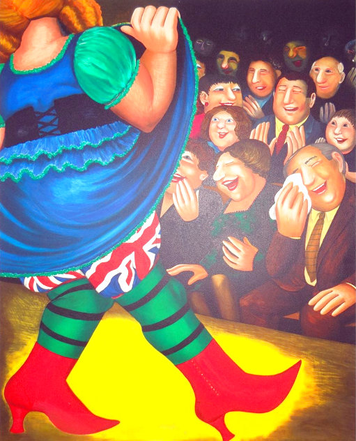 Panto Dame 2000 Limited Edition Print by Beryl Cook