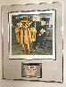 My Fur Coat AP 1988 - Huge Limited Edition Print by Beryl Cook - 3