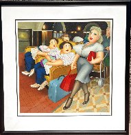 Twins AP Limited Edition Print by Beryl Cook - 1 Twins AP Limited Edition Print by Beryl Cook - 1