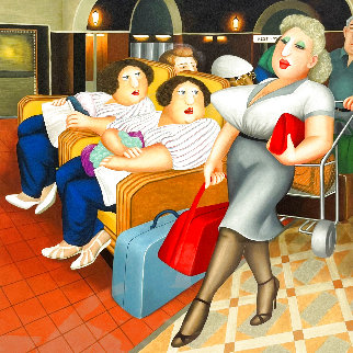 Twins AP Limited Edition Print - Beryl Cook Twins AP Limited Edition Print - Beryl Cook