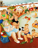 Bathing Pool 1982 - Early Limited Edition Print by Beryl Cook - 0