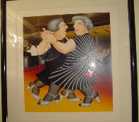 Dancing on the QE 2 1988 Limited Edition Print by Beryl Cook - 1 Dancing on the QE 2 1988 Limited Edition Print by Beryl Cook - 1