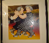 Dancing on the QE 2 1988 Limited Edition Print by Beryl Cook - 1