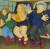 Dancing Class 2000 Limited Edition Print by Beryl Cook - 0