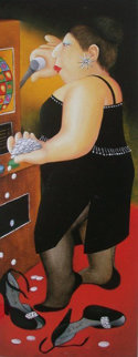 Jackpot 1988 Limited Edition Print - Beryl Cook Jackpot 1988 Limited Edition Print - Beryl Cook