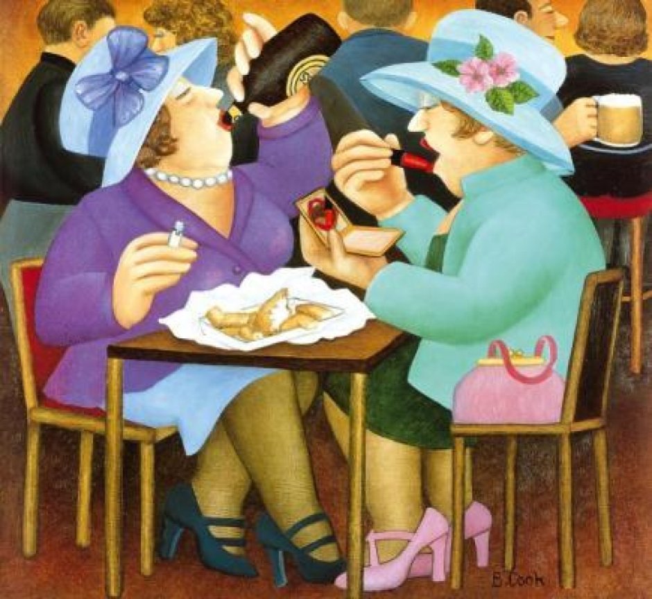 Park West Artist - British Artist Beryl Cook Prints And Paintings For ...