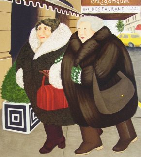 Bar And Barbara 2002 Limited Edition Print - Beryl Cook Bar And Barbara 2002 Limited Edition Print - Beryl Cook