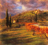 Dreams of Tuscany 2008 34x34 - Italy Original Painting by Robert Copple - 0