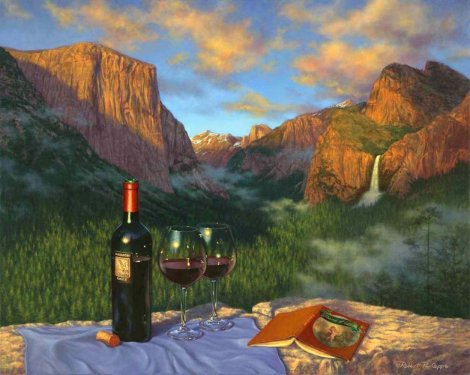 Your Are My Inspiration 2009 34x40 Huge Yosemite - California Original Painting - Robert Copple