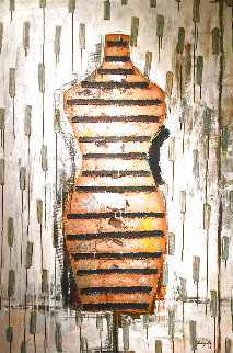 Manaqui #3 2003 60x40 Huge Original Painting - Vladimir Cora Manaqui #3 2003 60x40 Huge Original Painting - Vladimir Cora