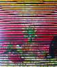 Pineapple Fruit 1992 47x43 - Huge Original Painting by Vladimir Cora - 0