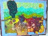 Mujer en el Huerto 1990 24x29 - On Wood - Signed Twice Original Painting by Vladimir Cora - 2 Mujer en el Huerto 1990 24x29 - On Wood - Signed Twice Original Painting by Vladimir Cora - 2
