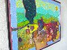 Mujer en el Huerto 1990 24x29 - On Wood - Signed Twice Original Painting by Vladimir Cora - 3 Mujer en el Huerto 1990 24x29 - On Wood - Signed Twice Original Painting by Vladimir Cora - 3