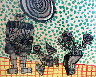 Le Theatre Chinois 1969 Limited Edition Print by Guillaume Corneille - 0 Le Theatre Chinois 1969 Limited Edition Print by Guillaume Corneille - 0