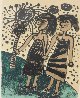 Les Deux Soeurs the Two Sisters 1969 Limited Edition Print by Guillaume Corneille - 1