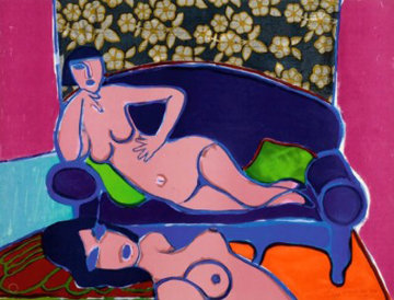 Untitled Suite of 3 Lithographs Limited Edition Print - Guillaume Corneille Untitled Suite of 3 Lithographs Limited Edition Print - Guillaume Corneille