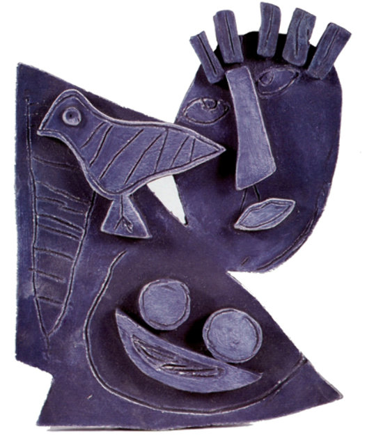 Personnage Ceramic Sculpture Sculpture by Guillaume Corneille