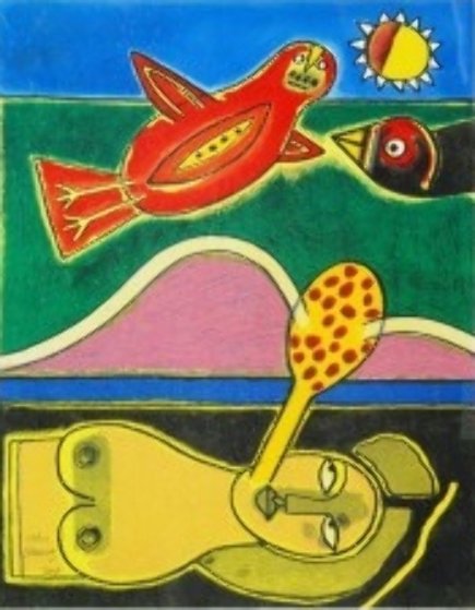 Le Bonheur D'un 2001 Limited Edition Print by Guillaume Corneille Le Bonheur D'un 2001 Limited Edition Print by Guillaume Corneille