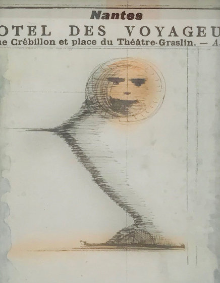 Smile in the Gift Shop 1960 16x13 Works on Paper (not prints) by Joseph Cornell Smile in the Gift Shop 1960 16x13 Works on Paper (not prints) by Joseph Cornell