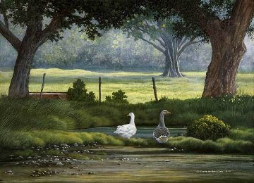 Polo Fans 1991 Limited Edition Print - Curtis Wilson Cost Polo Fans 1991 Limited Edition Print - Curtis Wilson Cost