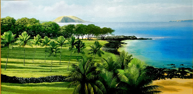 Old Makena 2003 - Huge Limited Edition Print by Curtis Wilson Cost