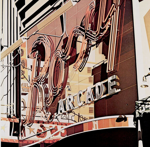 Roxy Arcade 1972 Framed Limited Edition Photograph 18x18 by Robert ...