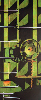 Rolling Stock for Chuck Limited Edition Print - Robert Cottingham Rolling Stock for Chuck Limited Edition Print - Robert Cottingham