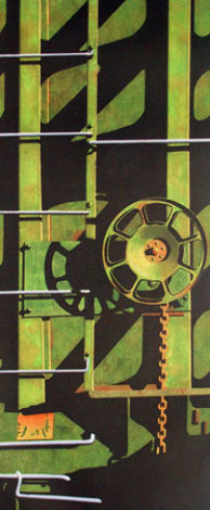 Rolling Stock for Chuck Limited Edition Print - Robert Cottingham