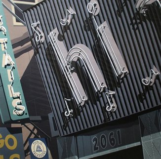 Hi 2009 Limited Edition Print - Robert Cottingham Hi 2009 Limited Edition Print - Robert Cottingham