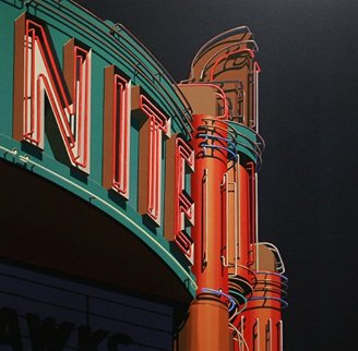 Nite 2009 Limited Edition Print - Robert Cottingham Nite 2009 Limited Edition Print - Robert Cottingham