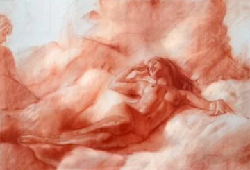 Cotton Candy Sky Pastel Study 2005 36x28 Works on Paper (not prints) - Will Cotton Cotton Candy Sky Pastel Study 2005 36x28 Works on Paper (not prints) - Will Cotton