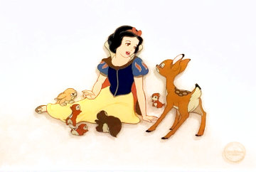 Snow White and the Seven Dwarfs Limited Edition Print - Courvoisier Disney Cels Snow White and the Seven Dwarfs Limited Edition Print - Courvoisier Disney Cels