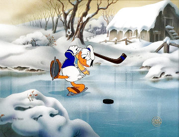 Hockey Champ 1993 Limited Edition Print - Courvoisier Disney Cels Hockey Champ 1993 Limited Edition Print - Courvoisier Disney Cels