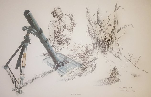 Military Art Set of 8 1981 Limited Edition Print by Craig Bone