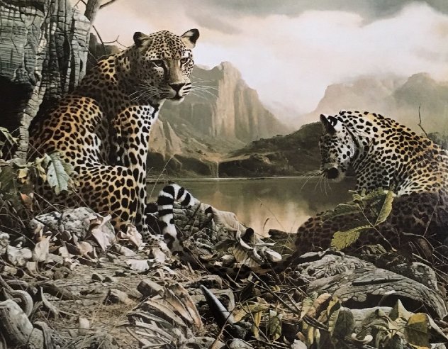 Zodiac: Year of the Leopard 1995 Limited Edition Print by Craig Bone
