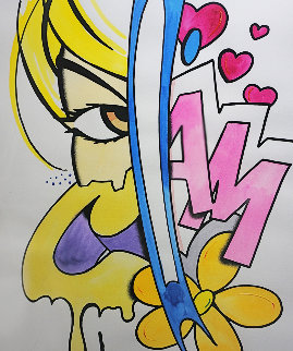 Mixed Media Painting #1 2011 48x39 Works on Paper (not prints) - Crash (John Matos) Mixed Media Painting #1 2011 48x39 Works on Paper (not prints) - Crash (John Matos)