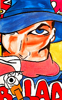 Shadow Watercolor 1994 41x26 Super Huge Watercolor - Crash (John Matos) Shadow Watercolor 1994 41x26 Super Huge Watercolor - Crash (John Matos)