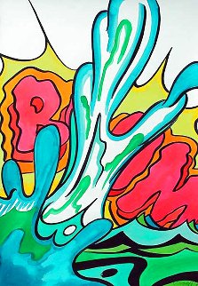 Boom Watercolor 1990 42x30 Watercolor - Crash (John Matos) Boom Watercolor 1990 42x30 Watercolor - Crash (John Matos)