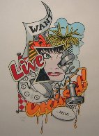 Wanted 1989 Limited Edition Print by Crash (John Matos) - 1 Wanted 1989 Limited Edition Print by Crash (John Matos) - 1