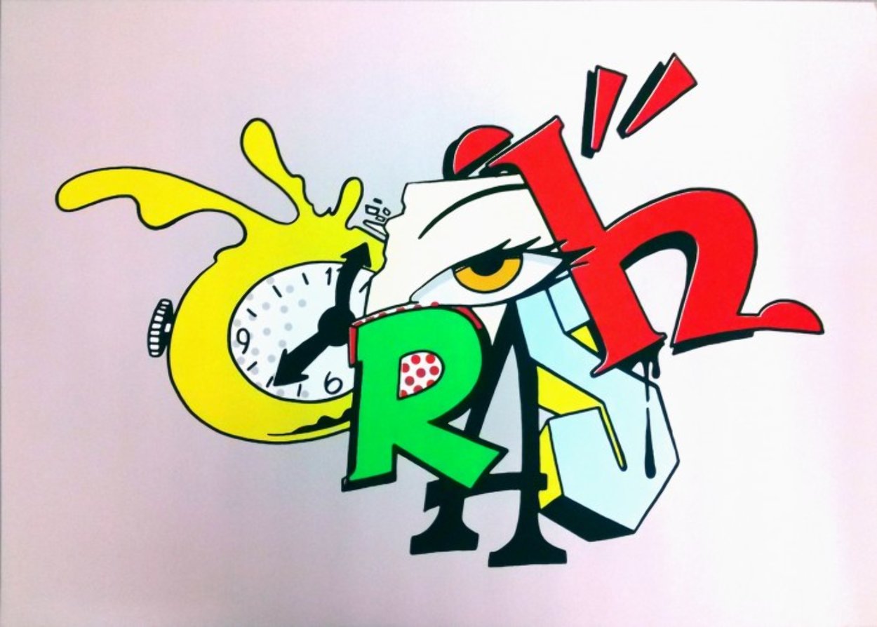 Portfolio O'clock (O'Clock 1 And O'Clock 2) 2014 Limited Edition Print by  Crash (John Matos)