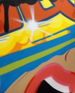 A Message From Marli 2011 30x24 Original Painting - Crash (John Matos) A Message From Marli 2011 30x24 Original Painting - Crash (John Matos)