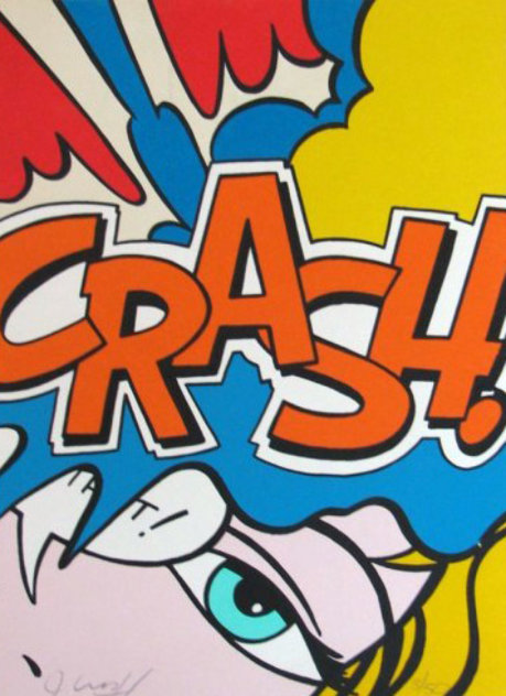 Crash Orange 1989 Limited Edition Print by  Crash (John Matos)