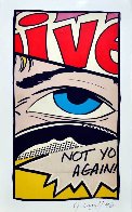 Not You Again 1996 Limited Edition Print by Crash (John Matos) - 1 Not You Again 1996 Limited Edition Print by Crash (John Matos) - 1